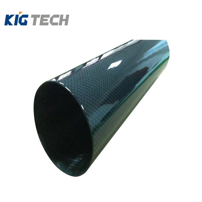 High gross 3k carbon fiber round tube